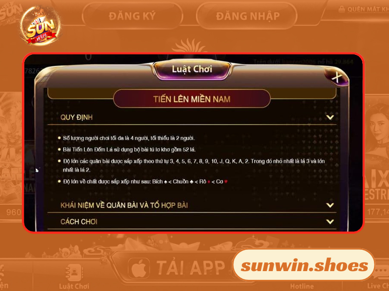 Tìm hiểu cơ bản về luật chơi Tiến Lên Miền Nam